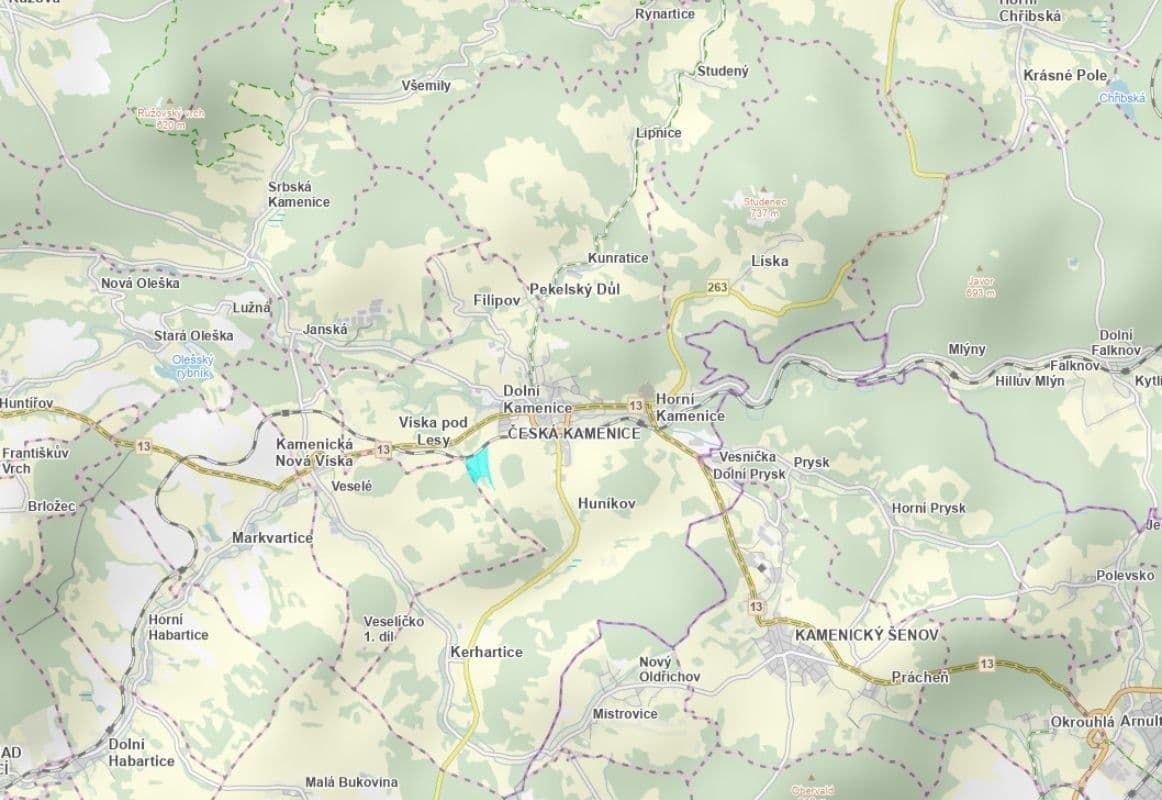 plot for sale, 108,179 m², Česká Kamenice, Ústecký Region plot for sale, 108,179 m², Česká Kamenice, Ústecký Region