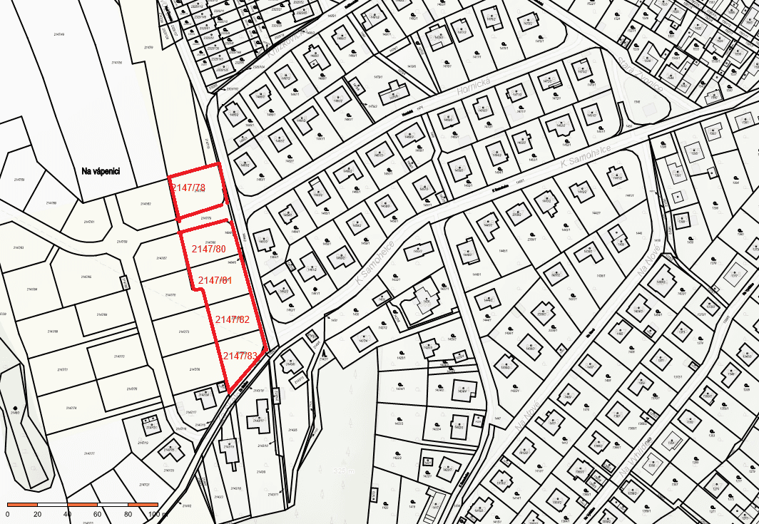 plot for sale, 751 m², Zdice, Středočeský Region plot for sale, 751 m², Zdice, Středočeský Region