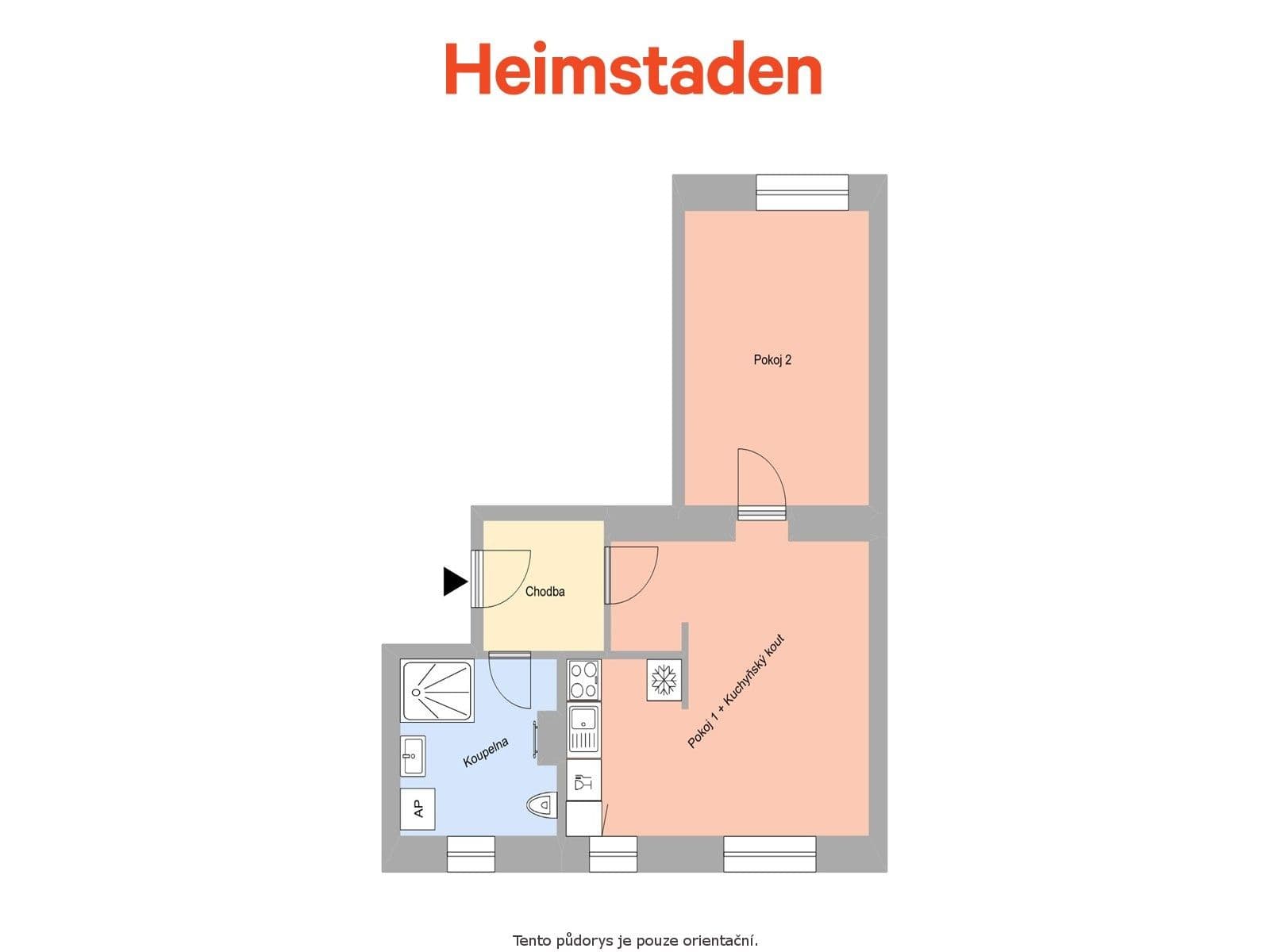 1 bedroom with open-plan kitchen flat to rent, 43 m², Kapitána Jasioka, Havířov, Moravskoslezský Region 1 bedroom with open-plan kitchen flat to rent, 43 m², Kapitána Jasioka, Havířov, Moravskoslezský Region
