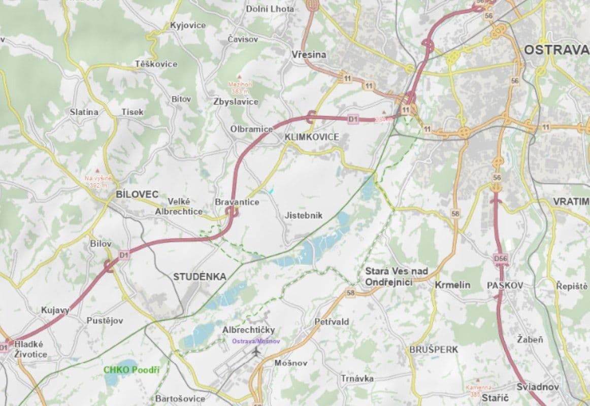 plot for sale, 3,979 m², Klimkovice, Moravskoslezský Region plot for sale, 3,979 m², Klimkovice, Moravskoslezský Region