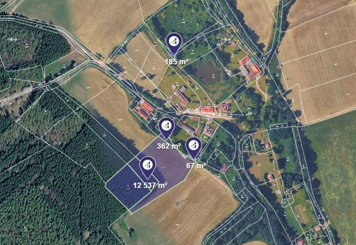 plot for sale, 4,384 m², Větřní, Jihočeský Region plot for sale, 4,384 m², Větřní, Jihočeský Region