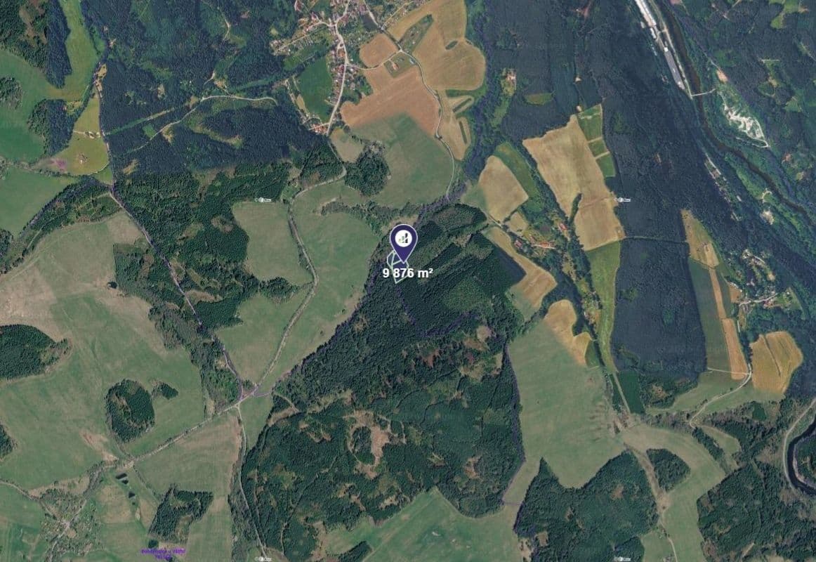 plot for sale, 3,292 m², Větřní, Jihočeský Region plot for sale, 3,292 m², Větřní, Jihočeský Region