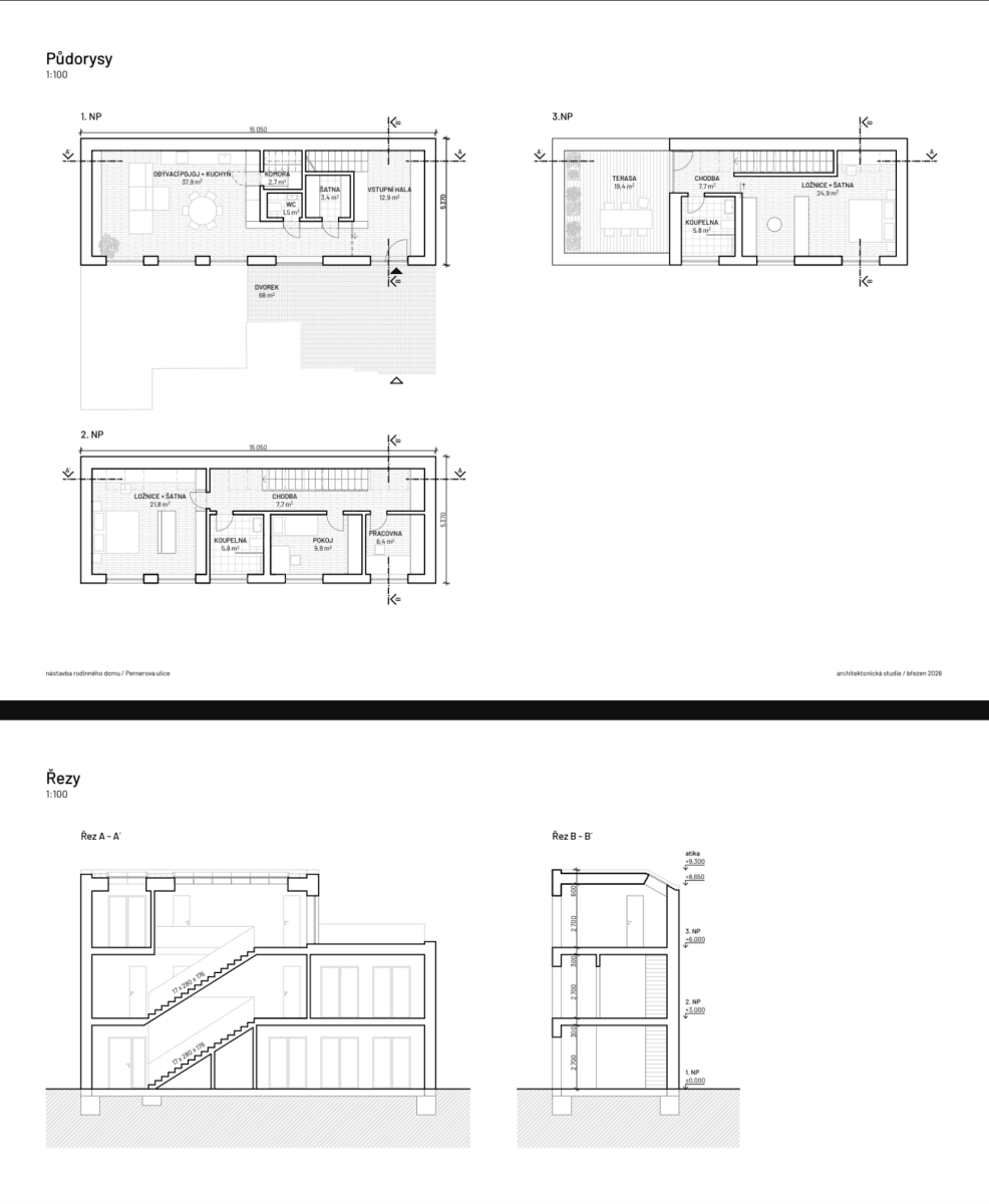 house for sale, 61 m², Pernerova, Prague, Prague house for sale, 61 m², Pernerova, Prague, Prague