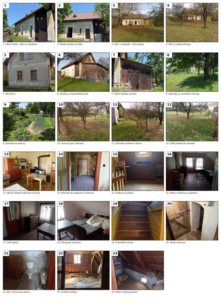 recreational property for sale, 1,306 m², Proseč pod Ještědem, Liberecký Region recreational property for sale, 1,306 m², Proseč pod Ještědem, Liberecký Region