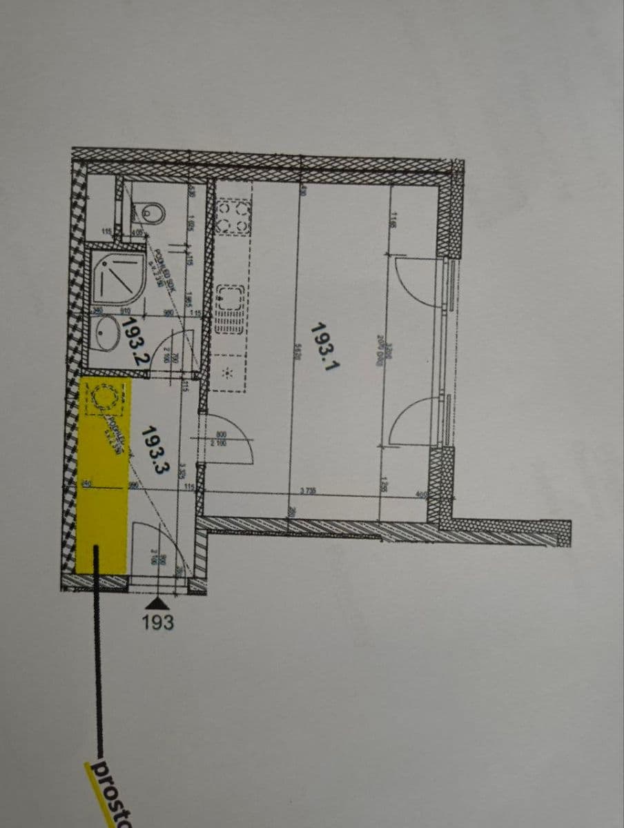 Studio flat to rent, 34 m², Sochorcova, Prague, Prague Studio flat to rent, 34 m², Sochorcova, Prague, Prague