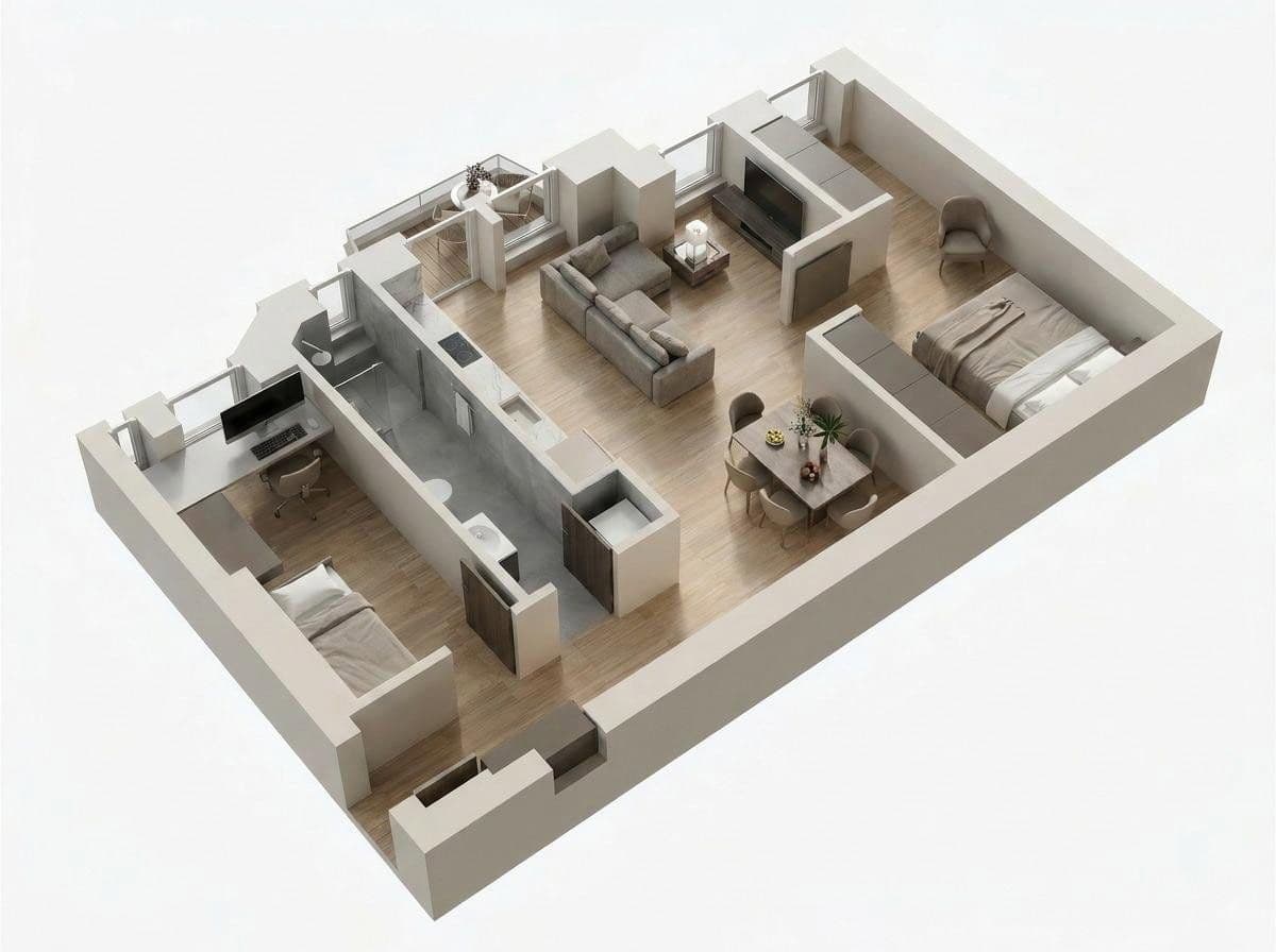 3 bedroom flat for sale, 70 m², Berlin, Berlin 3 bedroom flat for sale, 70 m², Berlin, Berlin