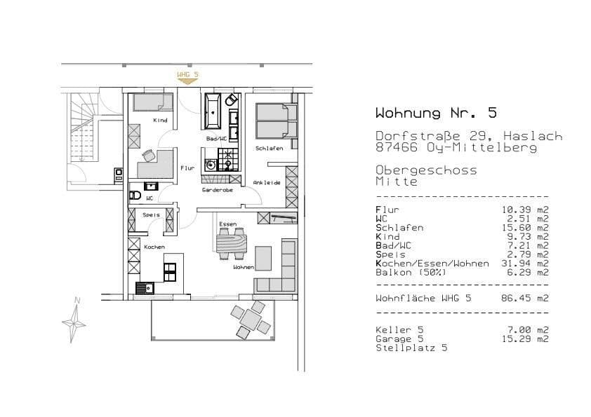 3 bedroom flat to rent, 87 m², Dorfstraße 29, Oy-Mittelberg, Bavaria 3 bedroom flat to rent, 87 m², Dorfstraße 29, Oy-Mittelberg, Bavaria