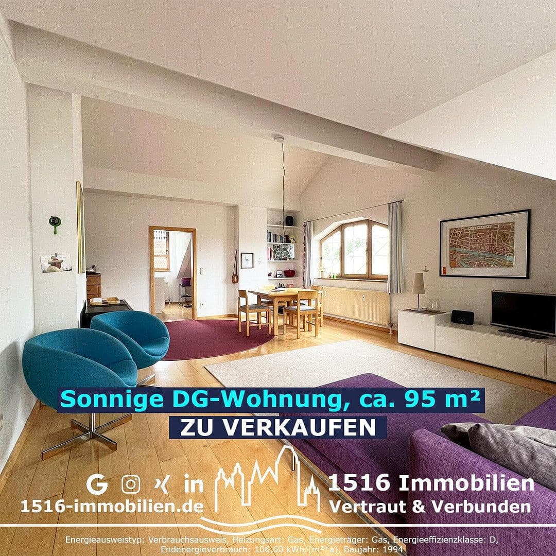 3 bedroom flat for sale, 95 m², Plümelstraße 85, Ingolstadt, Bavaria 3 bedroom flat for sale, 95 m², Plümelstraße 85, Ingolstadt, Bavaria
