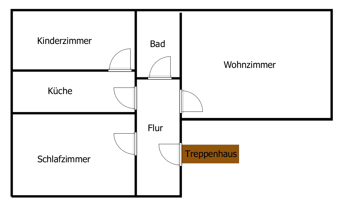 2 bedroom flat to rent, 50 m², Straße des Aufbaus 4, Borna, Saxony 2 bedroom flat to rent, 50 m², Straße des Aufbaus 4, Borna, Saxony