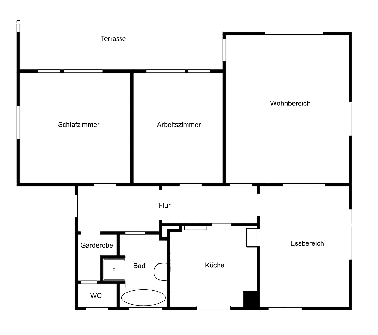 2 bedroom with open-plan kitchen flat to rent, 98 m², Trossingen, Baden-Württemberg 2 bedroom with open-plan kitchen flat to rent, 98 m², Trossingen, Baden-Württemberg