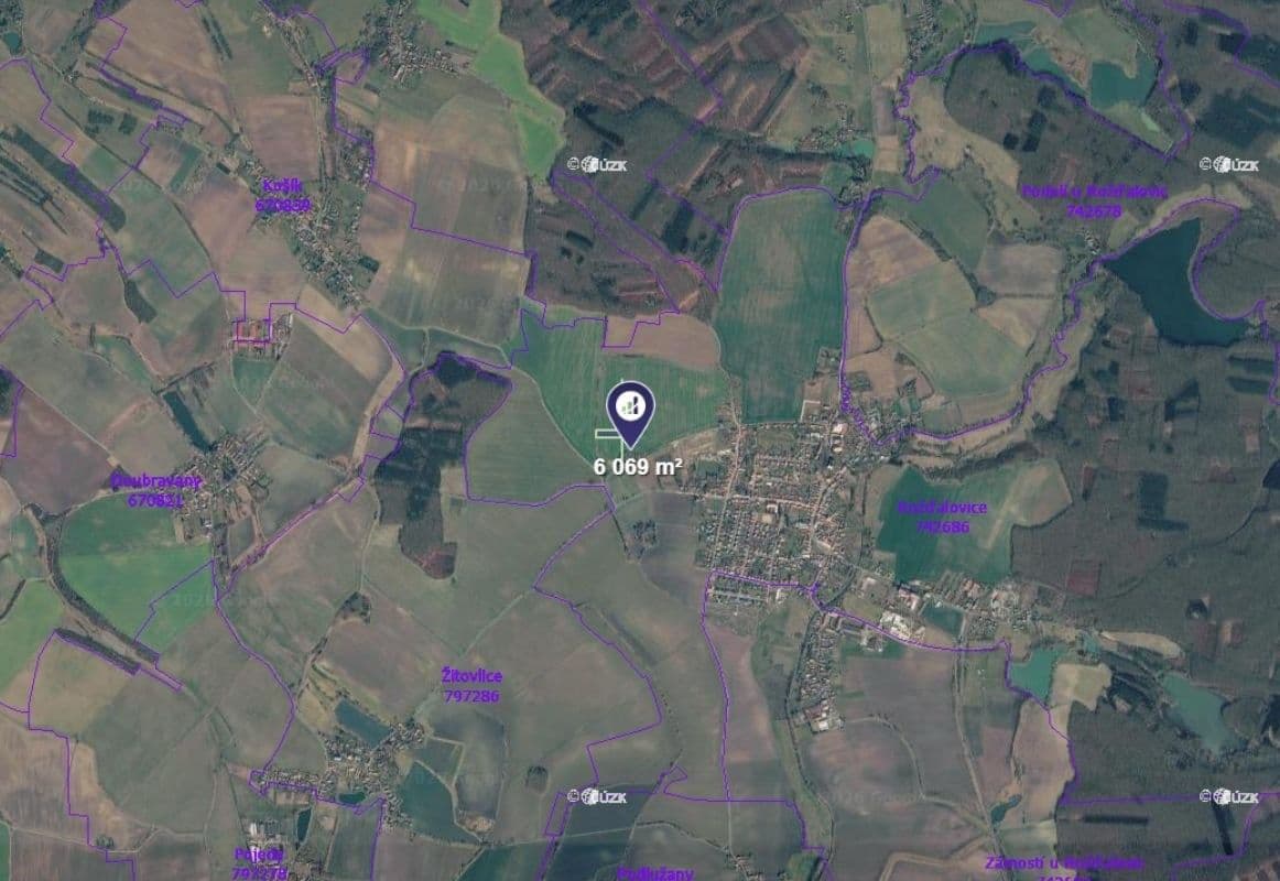 plot for sale, 729 m², Rožďalovice, Středočeský Region plot for sale, 729 m², Rožďalovice, Středočeský Region