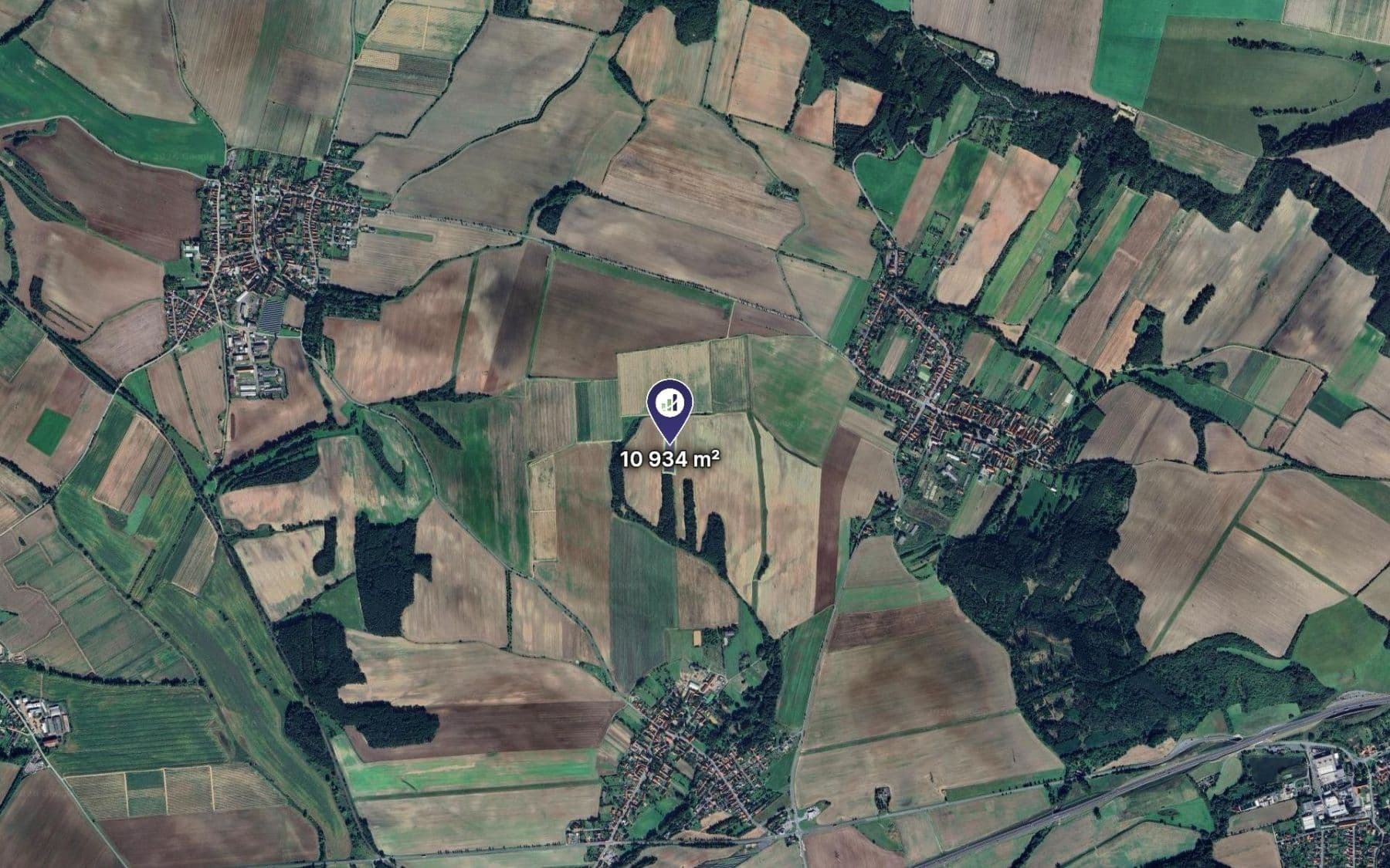 plot for sale, 1,215 m², Krupá, Středočeský Region plot for sale, 1,215 m², Krupá, Středočeský Region