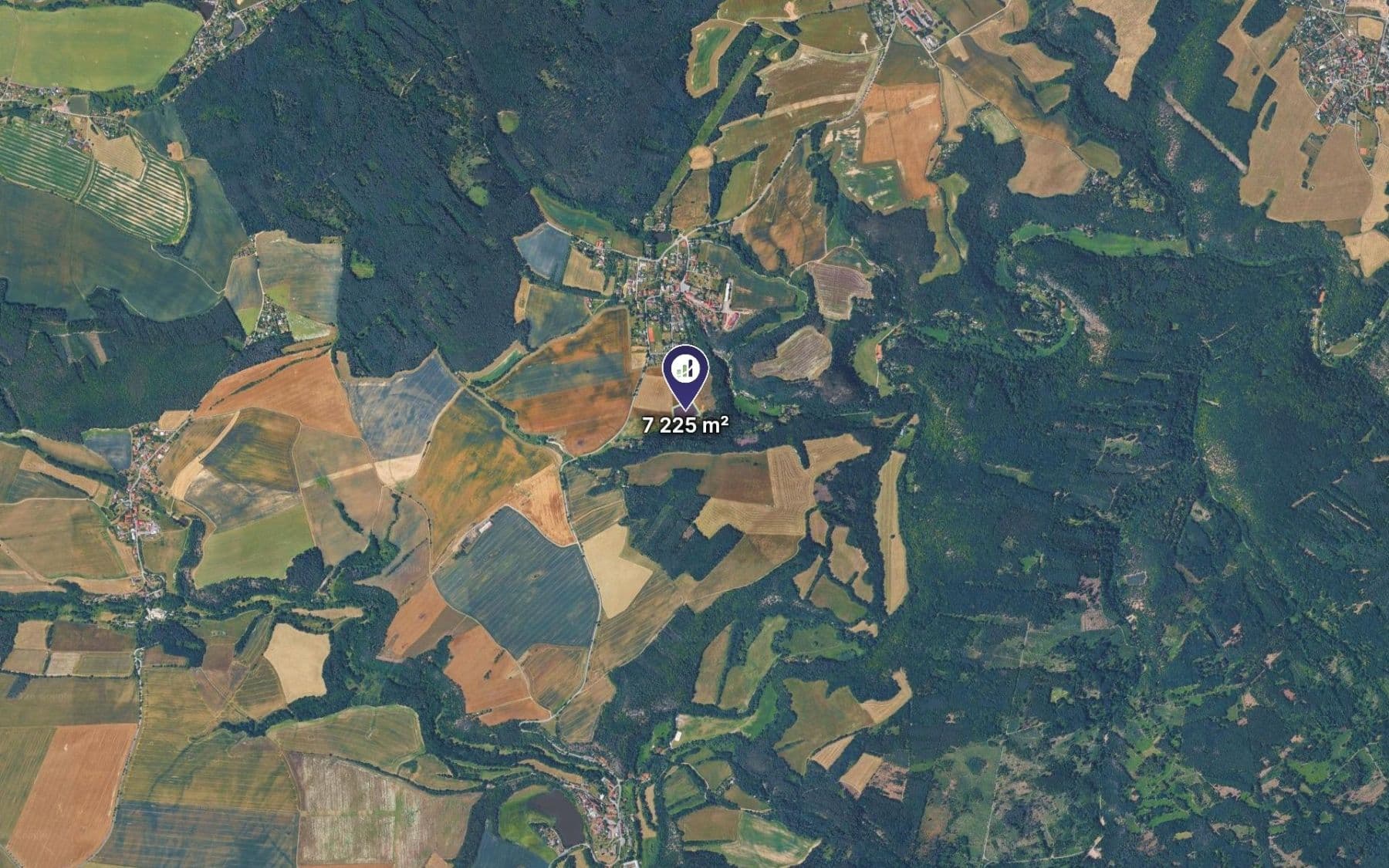 plot for sale, 7,225 m², Bratřínov, Středočeský Region plot for sale, 7,225 m², Bratřínov, Středočeský Region