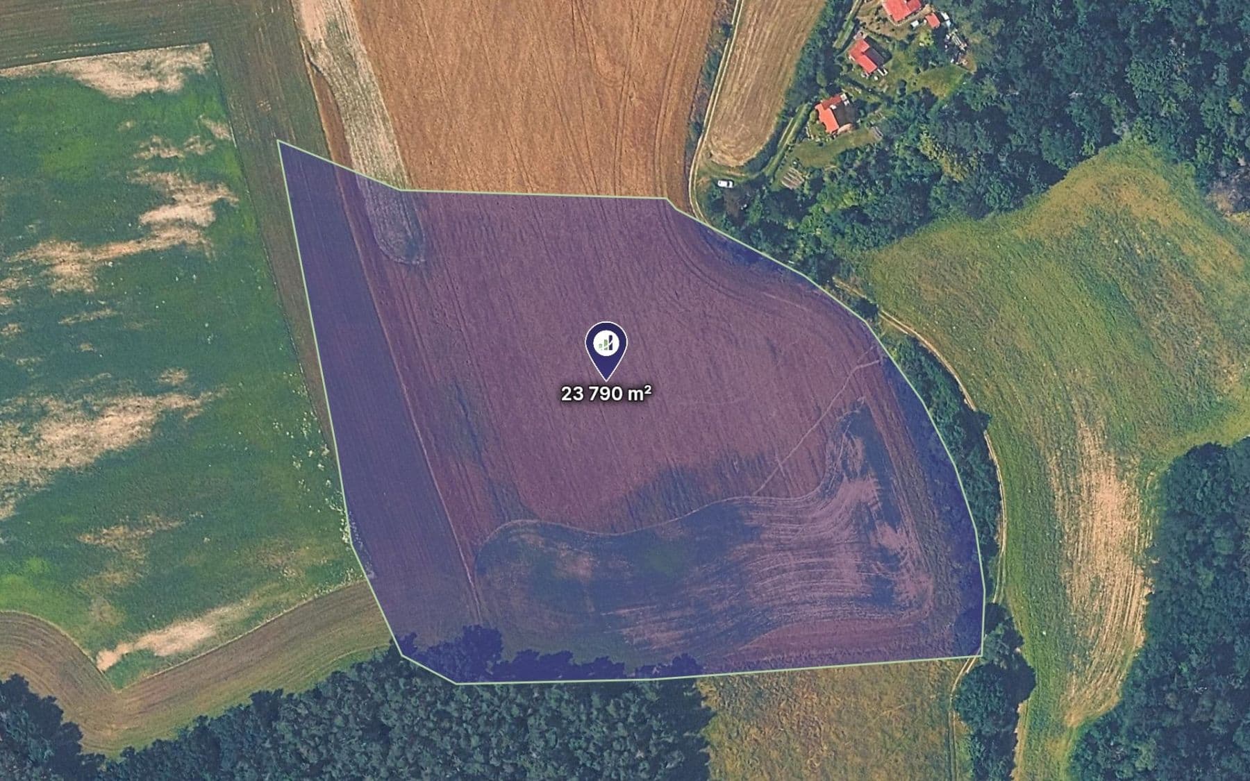 plot for sale, 23,790 m², Bojanovice, Středočeský Region plot for sale, 23,790 m², Bojanovice, Středočeský Region