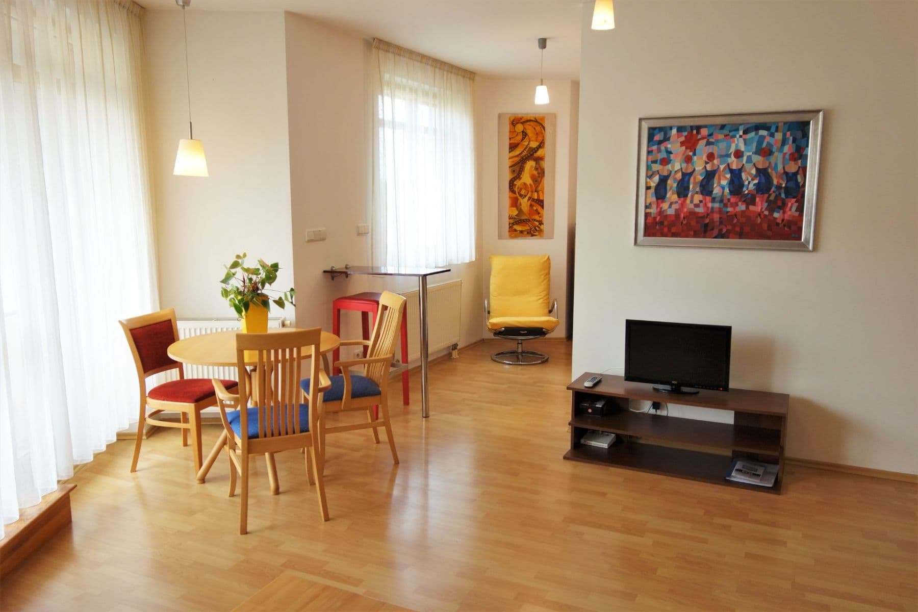 1 bedroom with open-plan kitchen flat to rent, 52 m², Naskové, Prague, Prague 1 bedroom with open-plan kitchen flat to rent, 52 m², Naskové, Prague, Prague