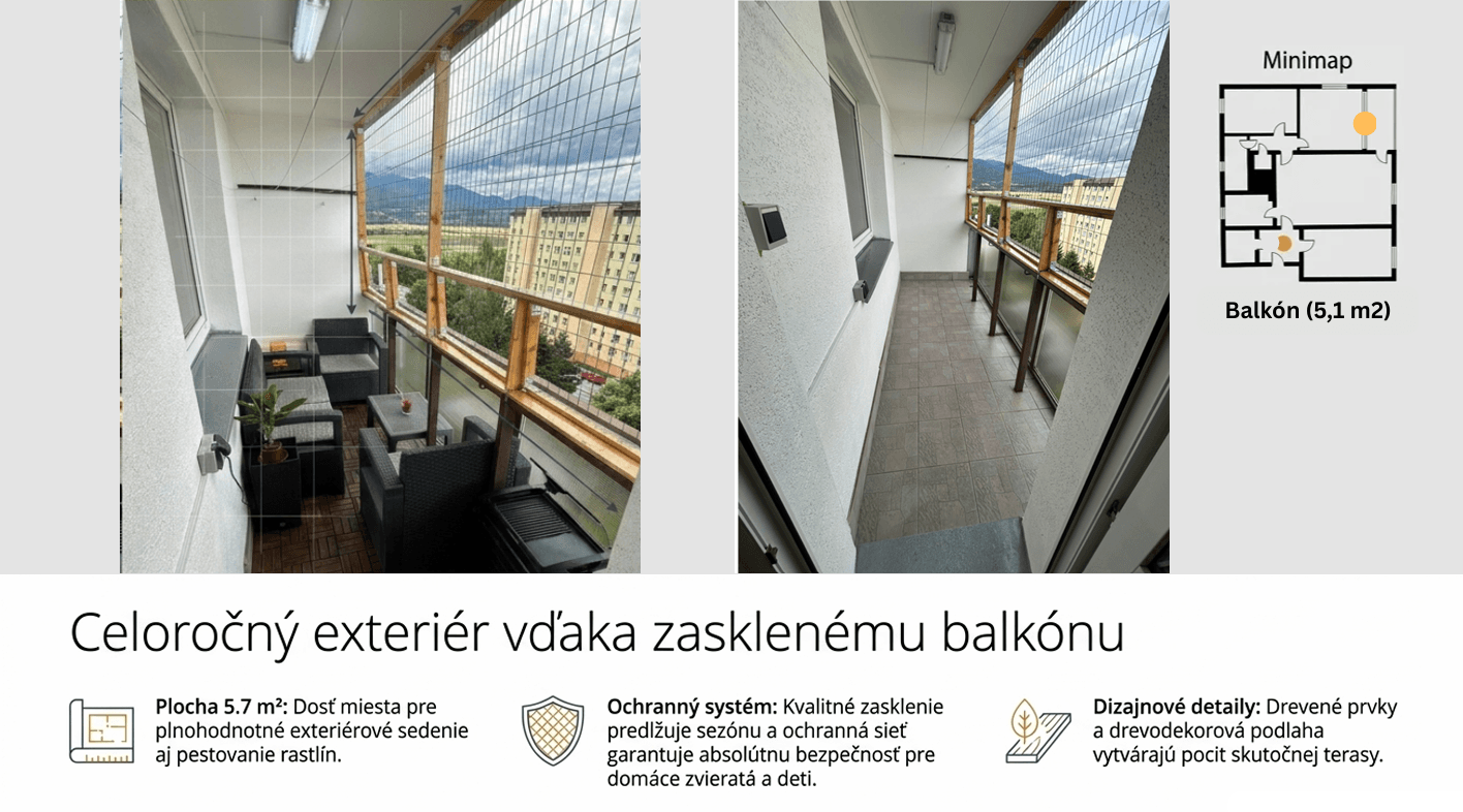 4 bedroom flat for sale, 85 m², J. Alexyho, Martin, Žilinský Region 4 bedroom flat for sale, 85 m², J. Alexyho, Martin, Žilinský Region