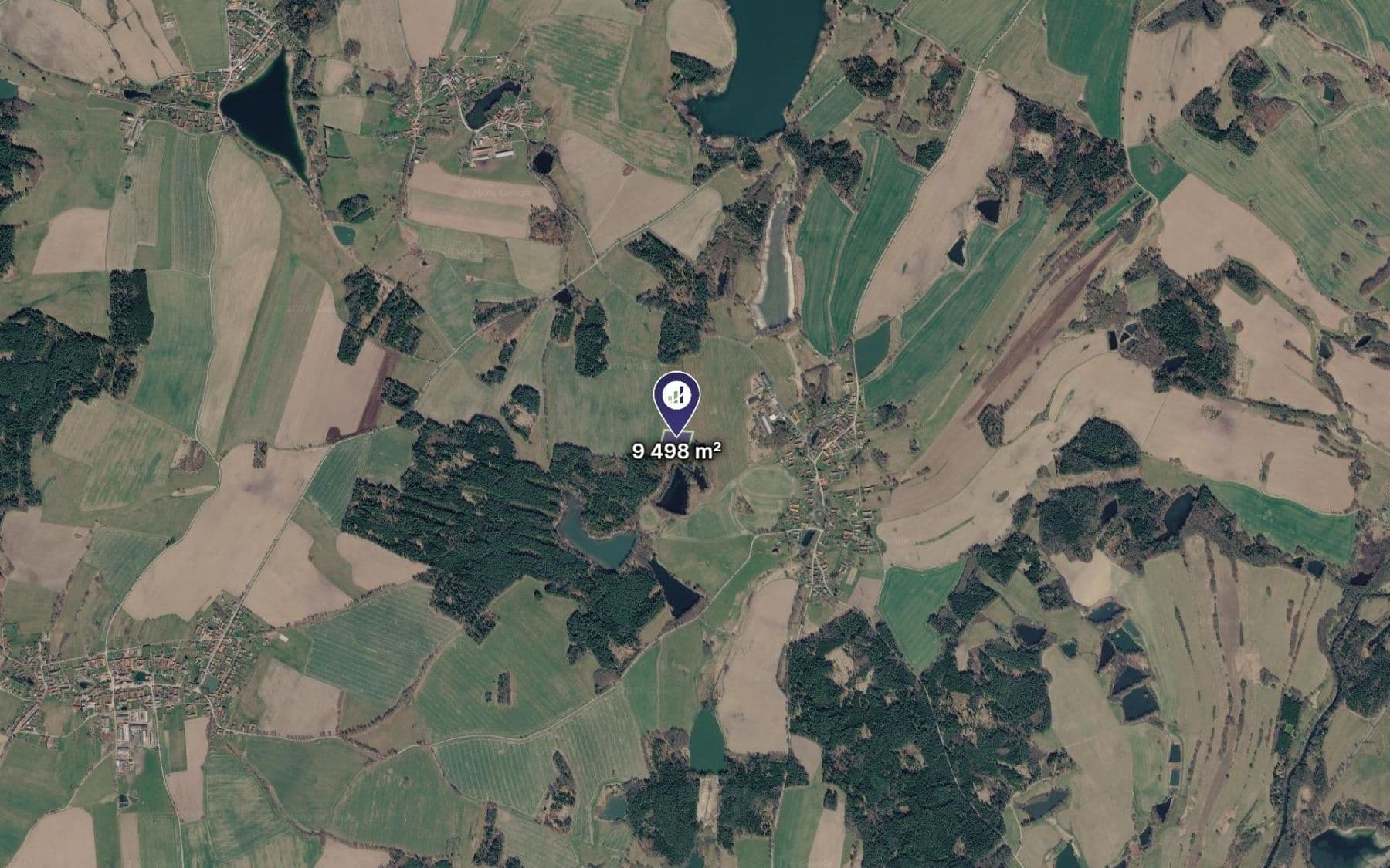 plot for sale, 9,498 m², Vydří, Jihočeský Region plot for sale, 9,498 m², Vydří, Jihočeský Region