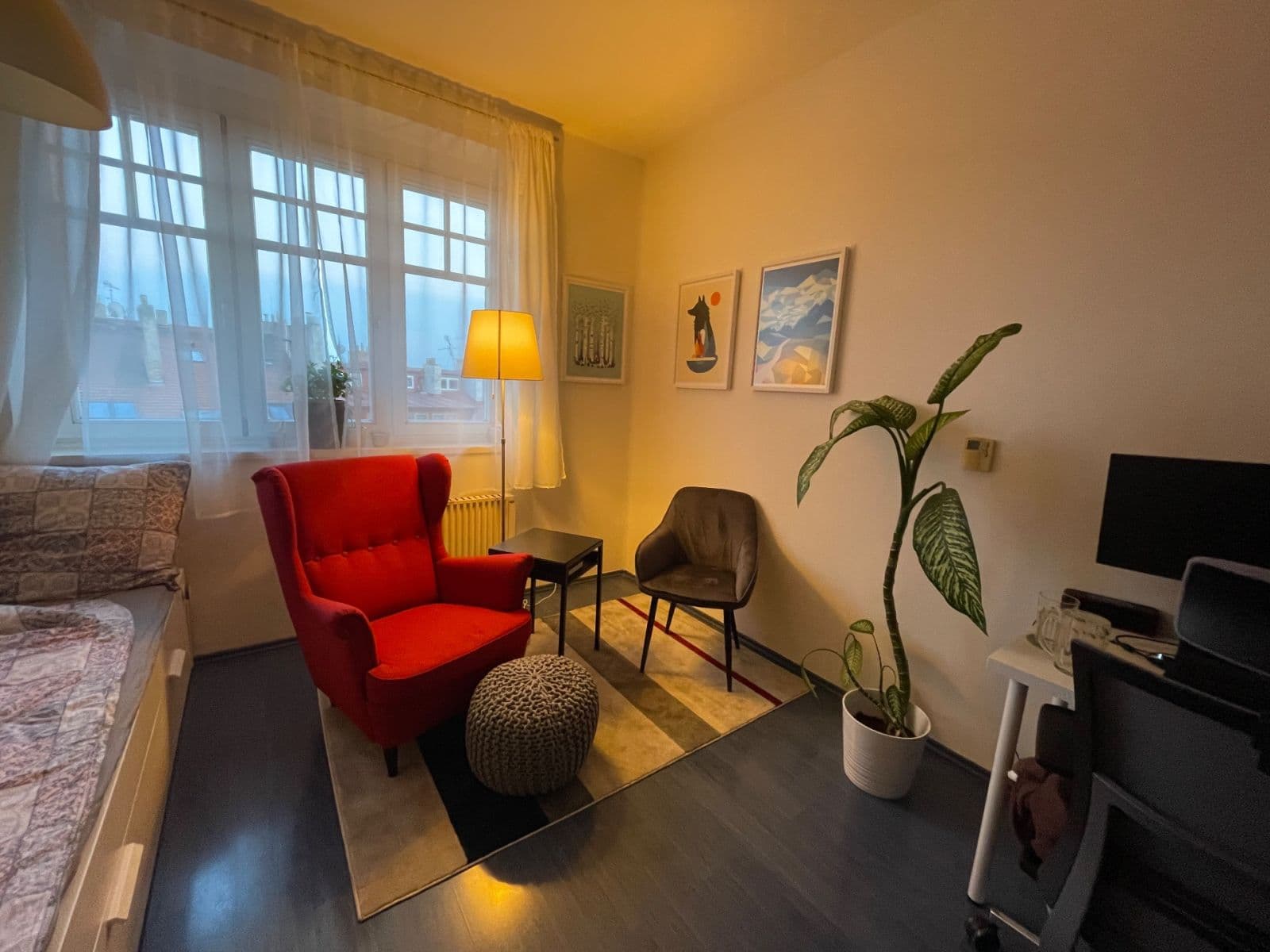 Studio flat to rent, 29 m², Šmilovského, Prague, Prague Studio flat to rent, 29 m², Šmilovského, Prague, Prague