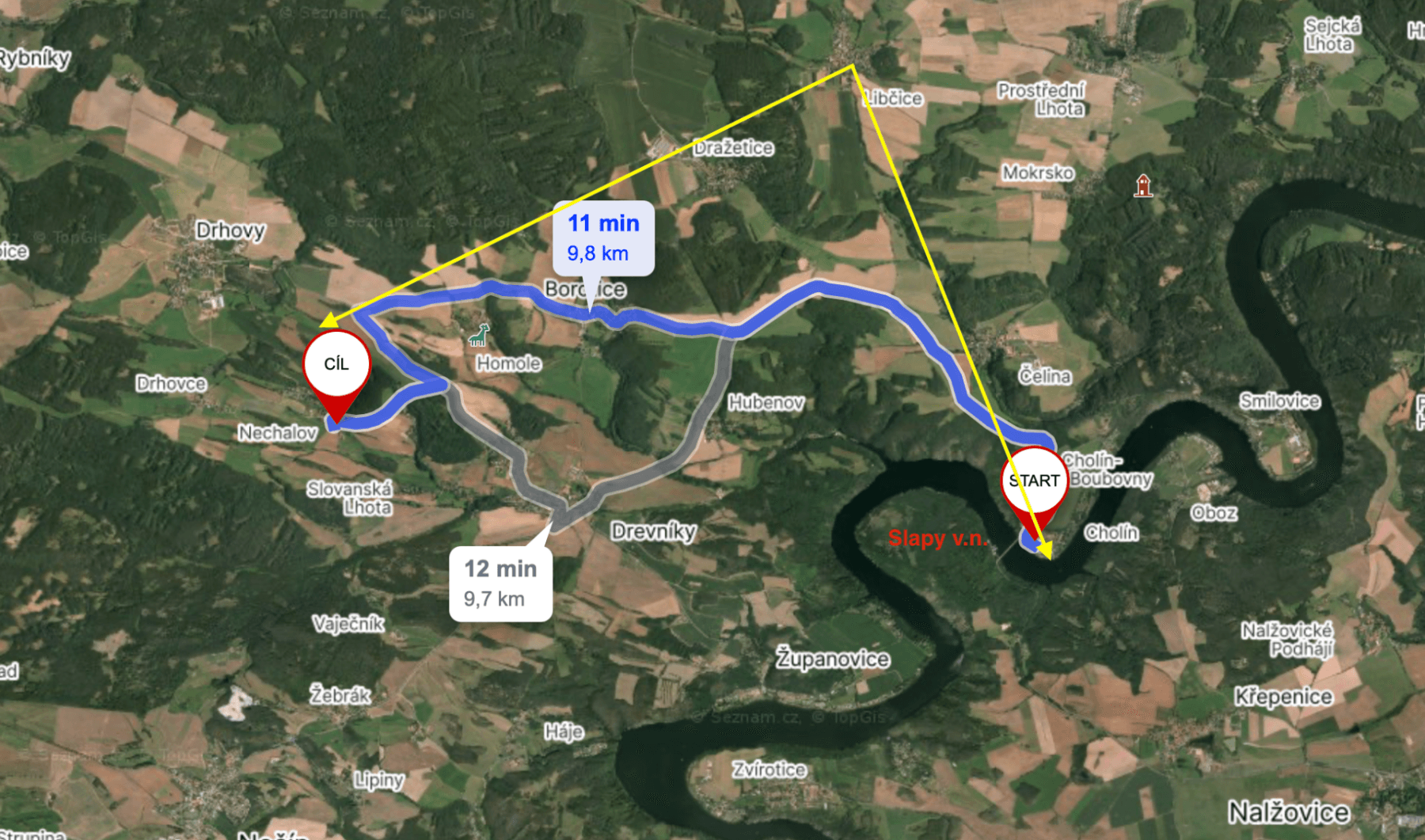 plot for sale, 1,092 m², Drevníky, Středočeský Region plot for sale, 1,092 m², Drevníky, Středočeský Region
