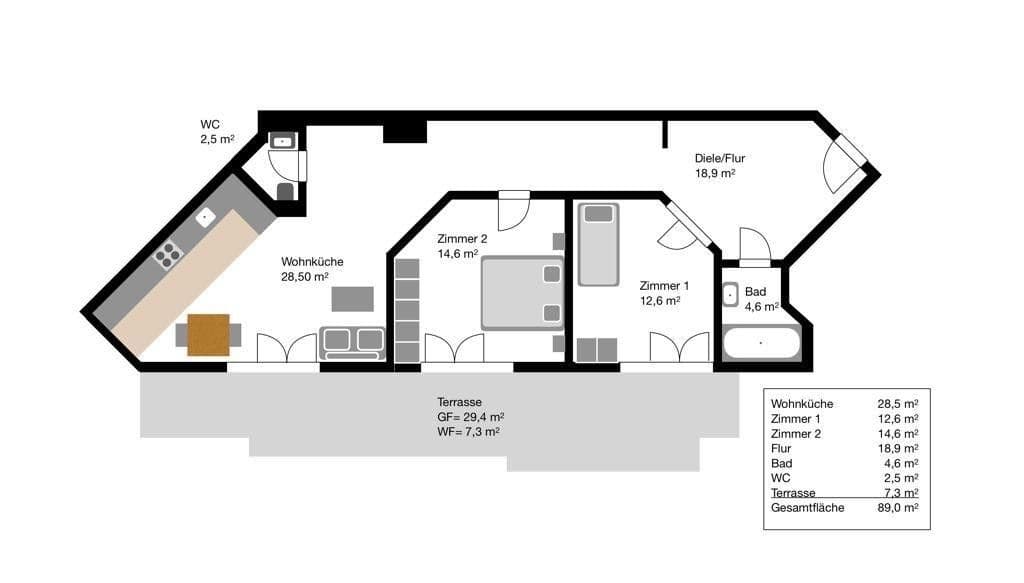 3 bedroom flat to rent, 89 m², Ernst Thälmann Str. 39, Heidenau, Saxony 3 bedroom flat to rent, 89 m², Ernst Thälmann Str. 39, Heidenau, Saxony