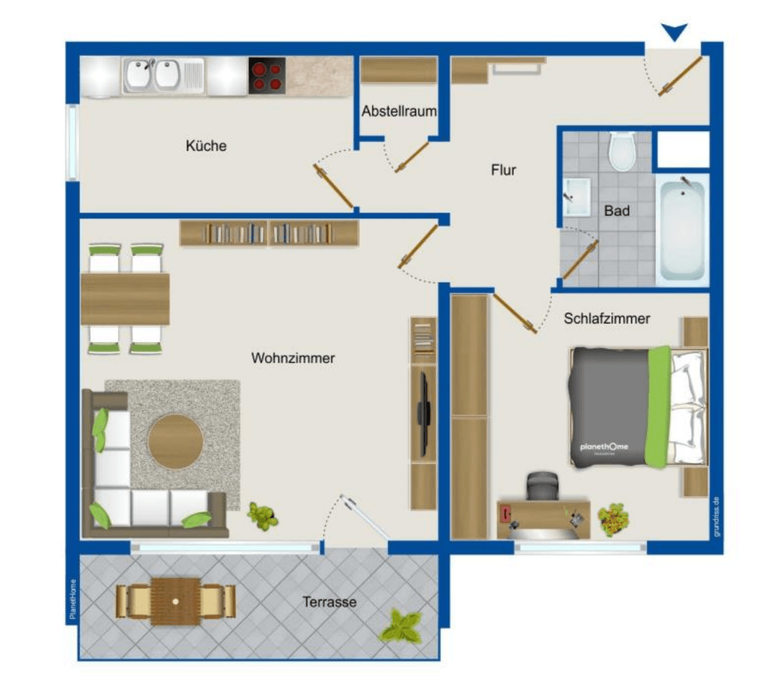 2 bedroom flat to rent, 71 m², Berlinallee 13, Hockenheim, Baden-Württemberg 2 bedroom flat to rent, 71 m², Berlinallee 13, Hockenheim, Baden-Württemberg