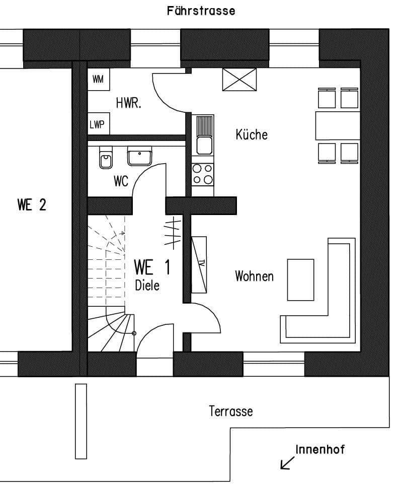house to rent, 112 m², Fährstraße 9, Reihenhaus 1 -, Bad Dürrenberg, Saxony-Anhalt house to rent, 112 m², Fährstraße 9, Reihenhaus 1 -, Bad Dürrenberg, Saxony-Anhalt