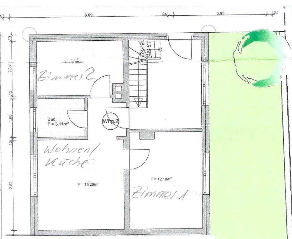 3 bedroom flat to rent, 40 m², Hemhofen, Bavaria 3 bedroom flat to rent, 40 m², Hemhofen, Bavaria