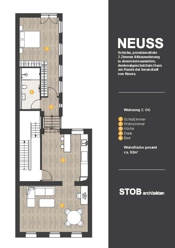 2 bedroom flat to rent, 92 m², Neuss, North Rhine-Westphalia 2 bedroom flat to rent, 92 m², Neuss, North Rhine-Westphalia