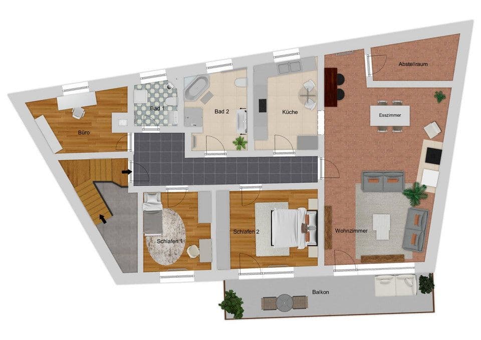 5 bedroom flat to rent, 177 m², Albersweiler, Rhineland-Palatinate 5 bedroom flat to rent, 177 m², Albersweiler, Rhineland-Palatinate