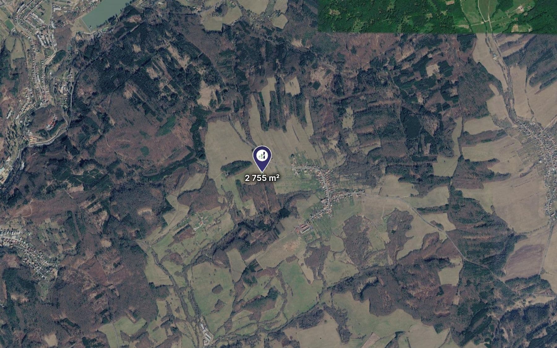 plot for sale, 2,755 m², Petrůvka, Zlínský Region plot for sale, 2,755 m², Petrůvka, Zlínský Region