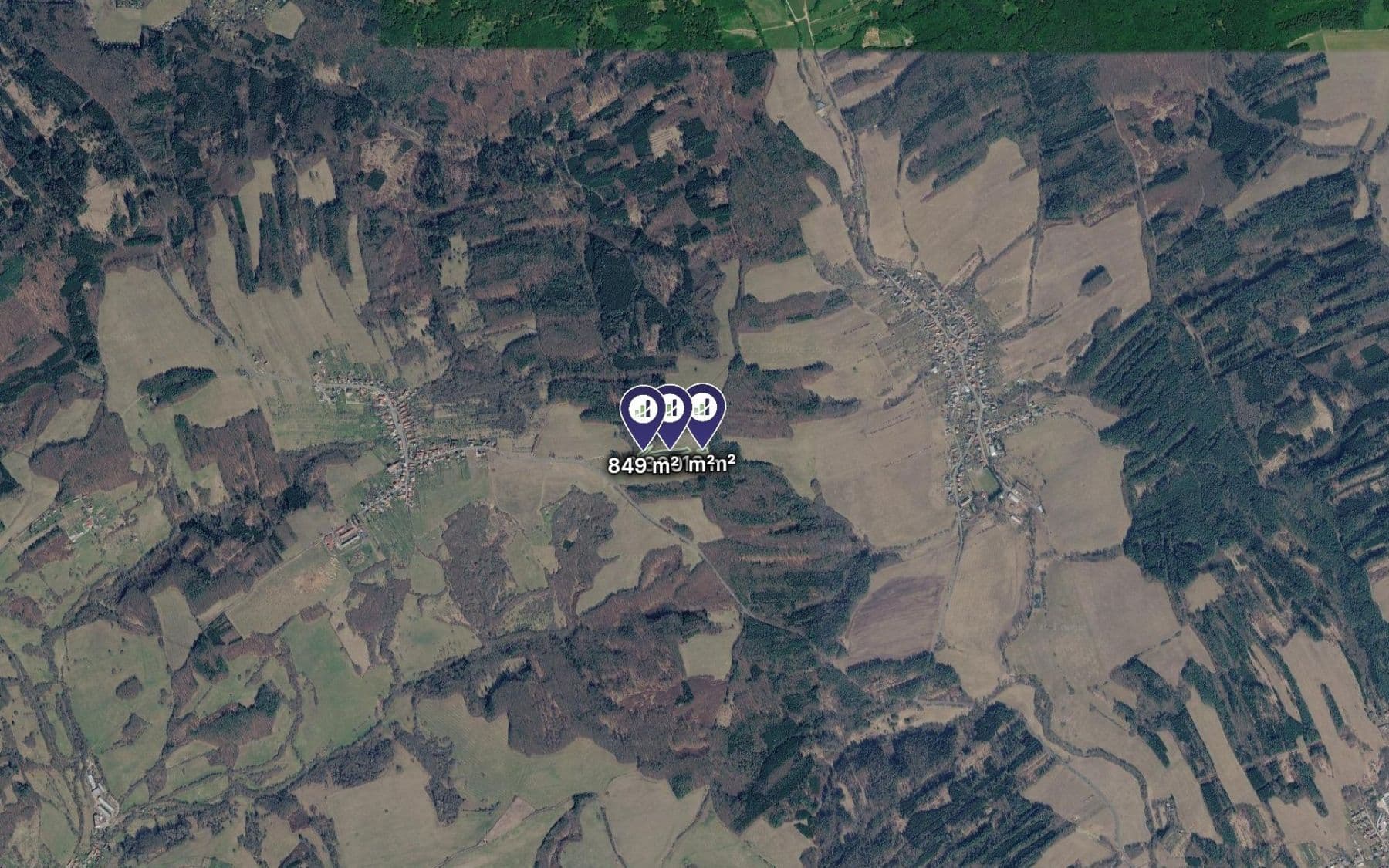 plot for sale, 4,867 m², Petrůvka, Zlínský Region plot for sale, 4,867 m², Petrůvka, Zlínský Region