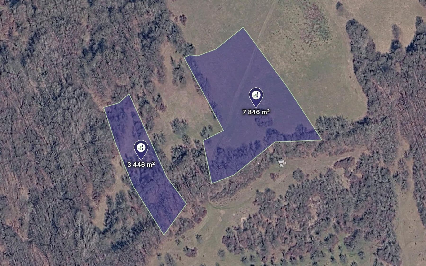 plot for sale, 11,292 m², Petrůvka, Zlínský Region plot for sale, 11,292 m², Petrůvka, Zlínský Region