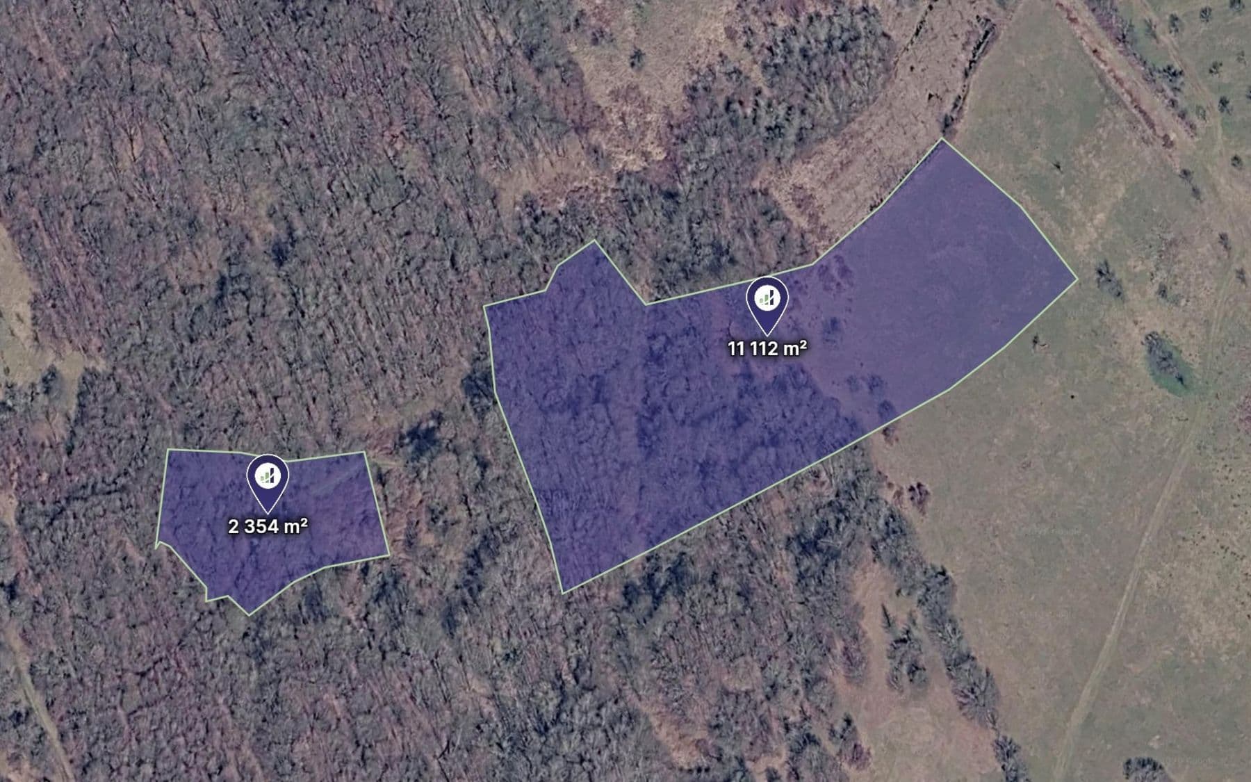 plot for sale, 13,466 m², Petrůvka, Zlínský Region plot for sale, 13,466 m², Petrůvka, Zlínský Region