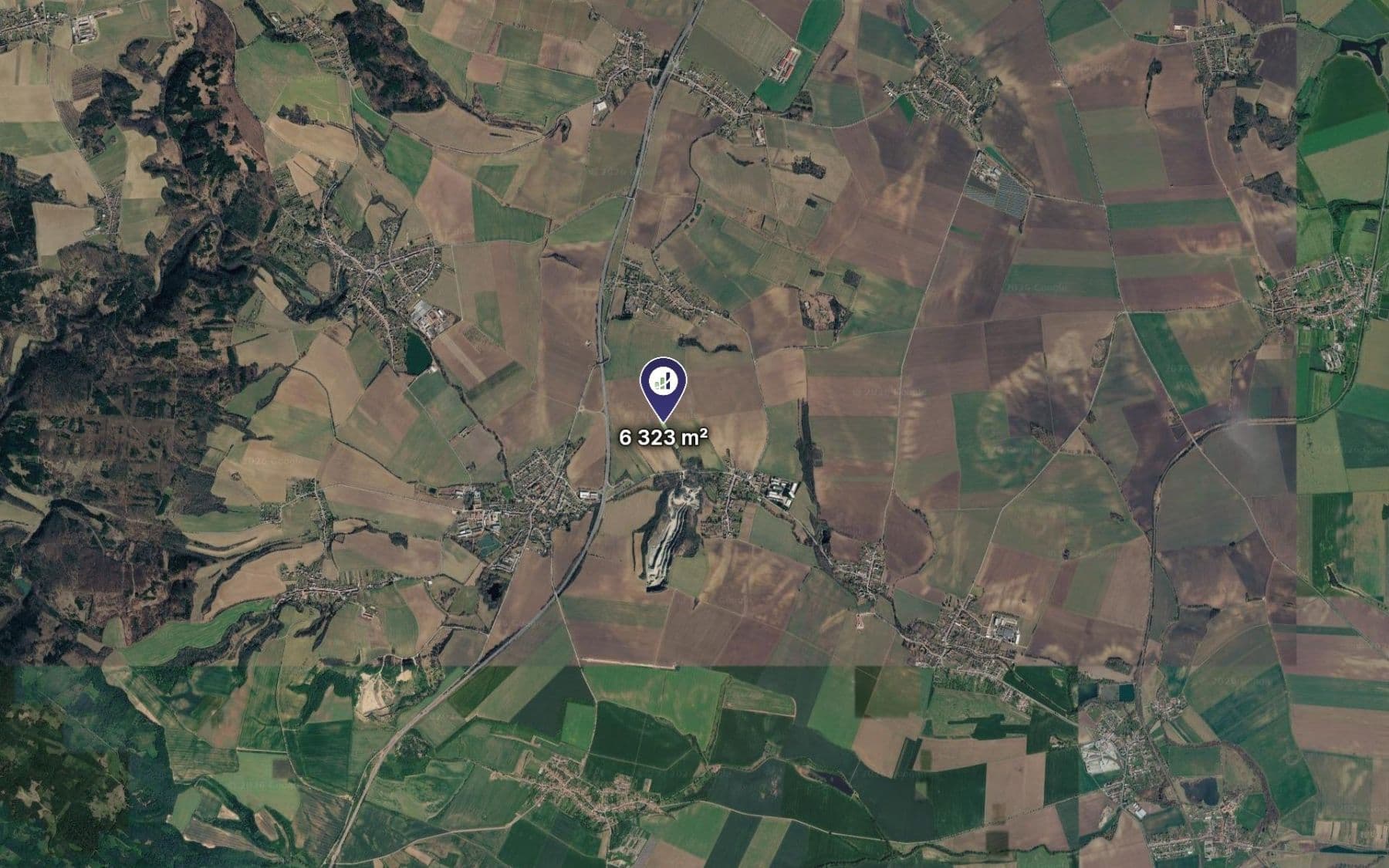 plot for sale, 6,323 m², Hradčany-Kobeřice, Olomoucký Region plot for sale, 6,323 m², Hradčany-Kobeřice, Olomoucký Region