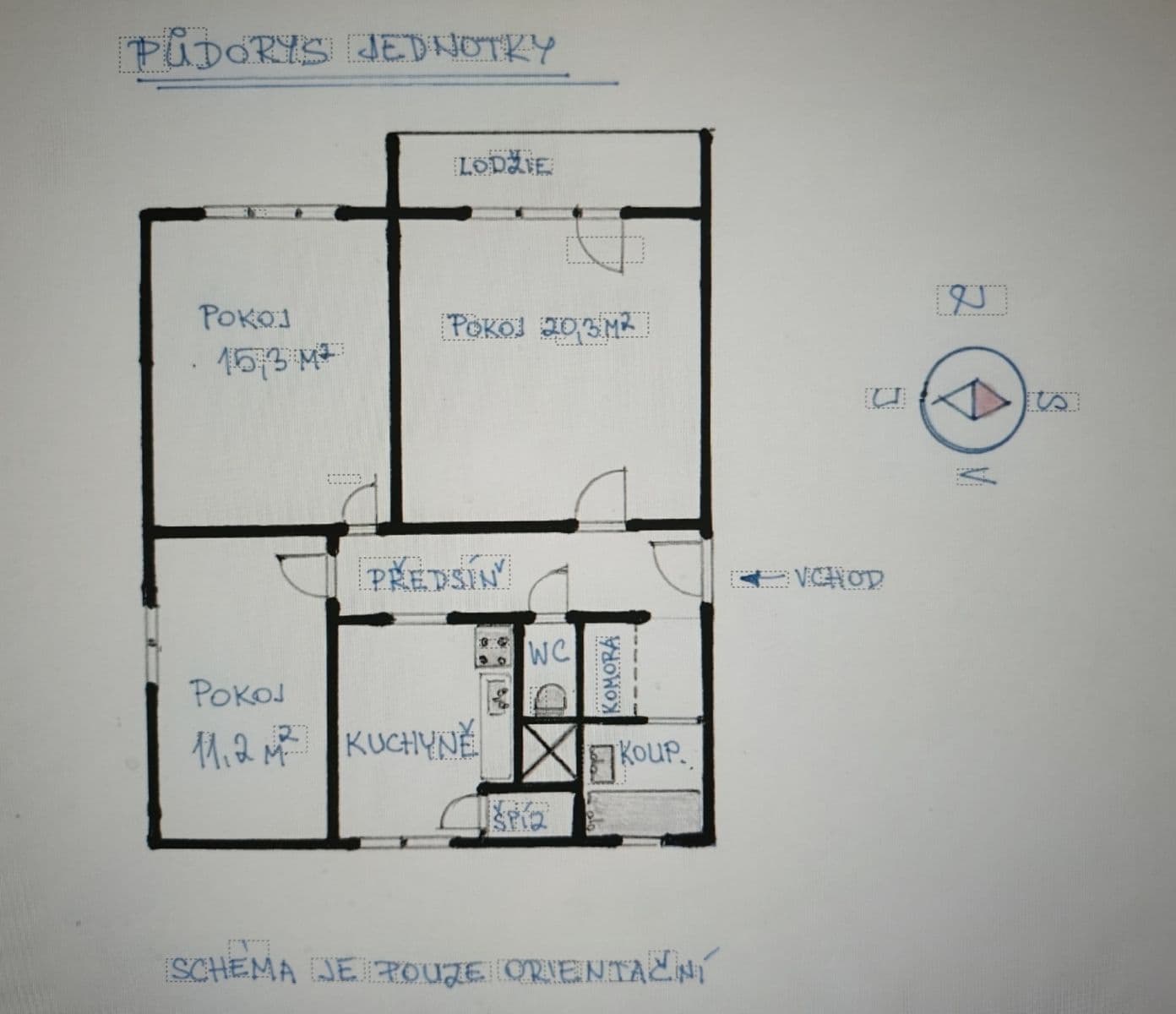 3 bedroom flat for sale, 65 m², Mozartova, Olomouc, Olomoucký Region 3 bedroom flat for sale, 65 m², Mozartova, Olomouc, Olomoucký Region