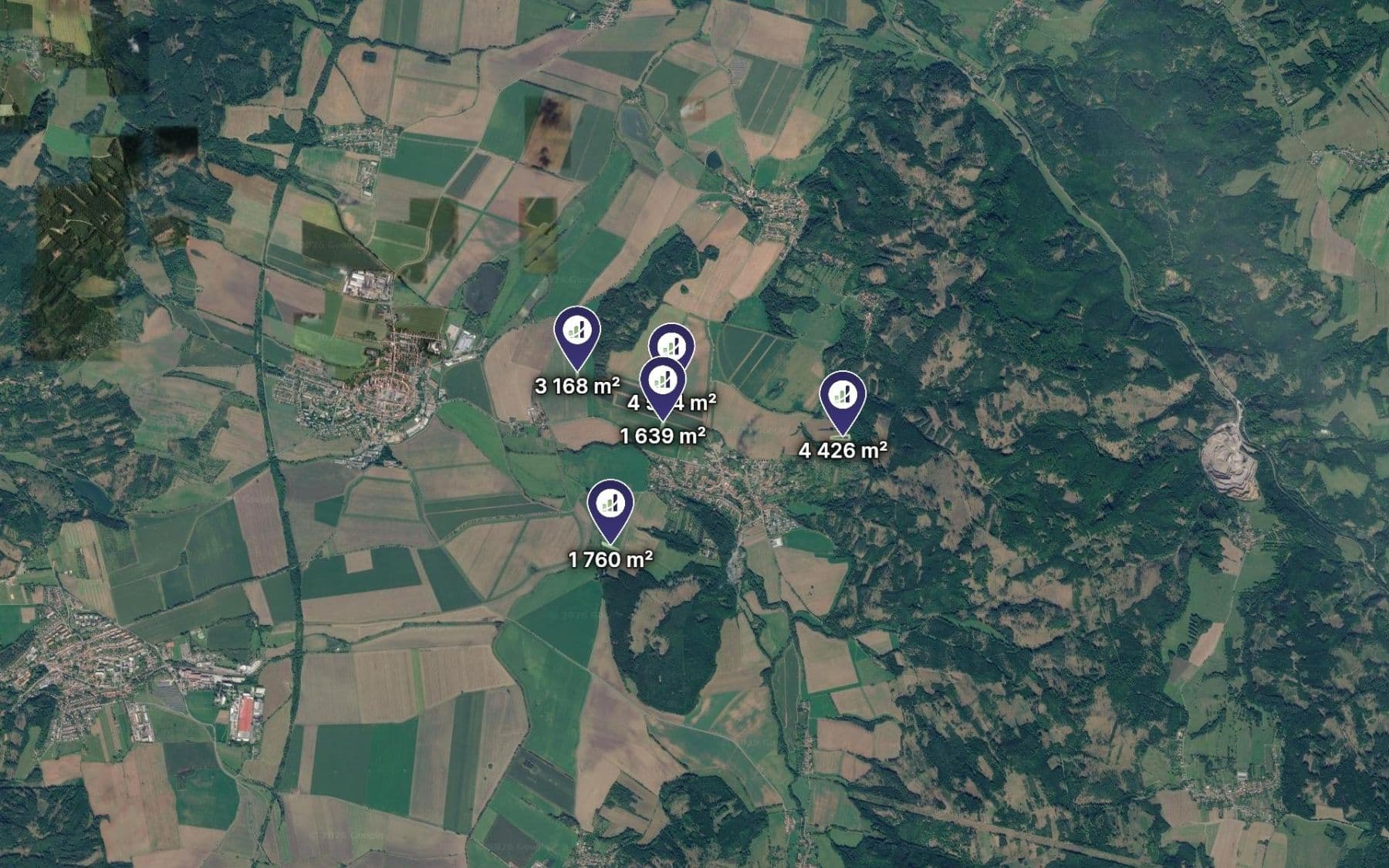 plot for sale, 15,527 m², Jaroměřice, Pardubický Region plot for sale, 15,527 m², Jaroměřice, Pardubický Region