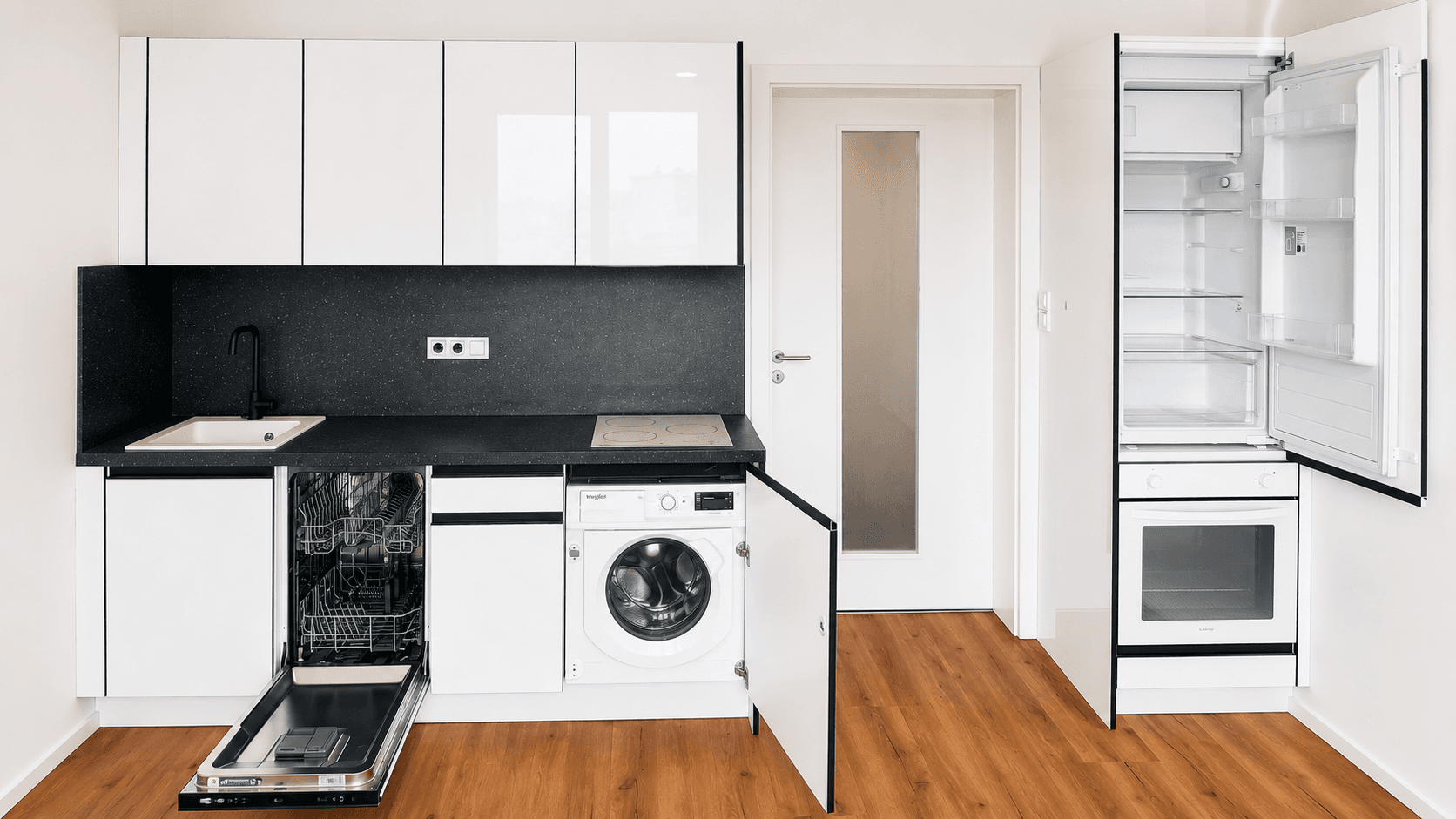 1 bedroom with open-plan kitchen flat to rent, 48 m², Kardašovská, Prague, Prague 1 bedroom with open-plan kitchen flat to rent, 48 m², Kardašovská, Prague, Prague