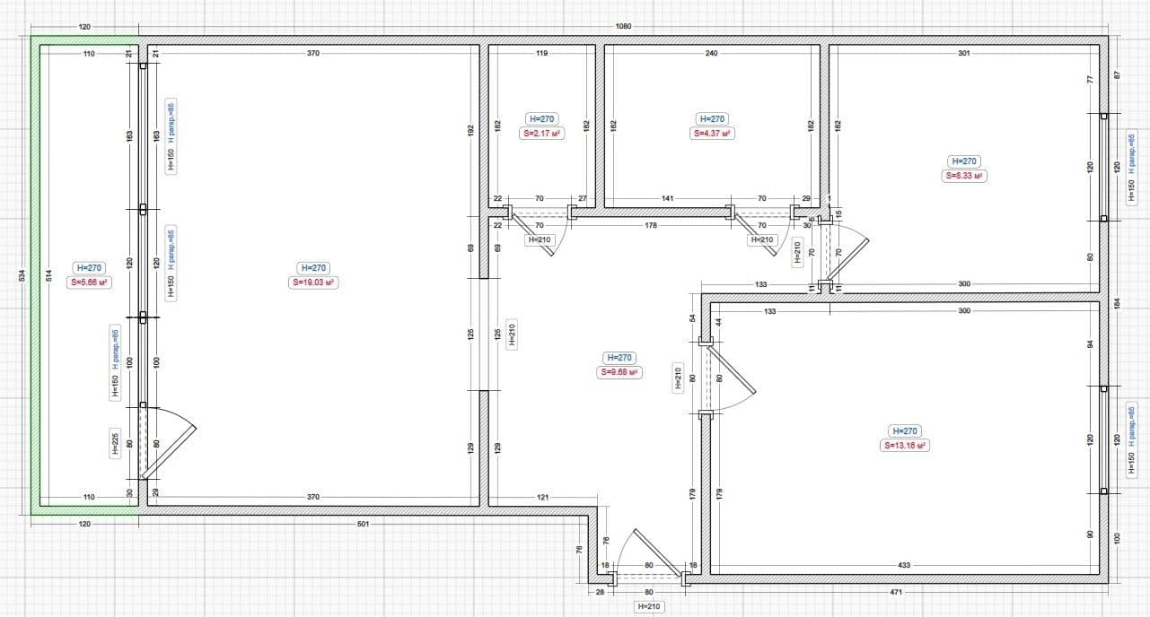 2 bedroom flat for sale, 64 m², Minická, Prague, Prague 2 bedroom flat for sale, 64 m², Minická, Prague, Prague