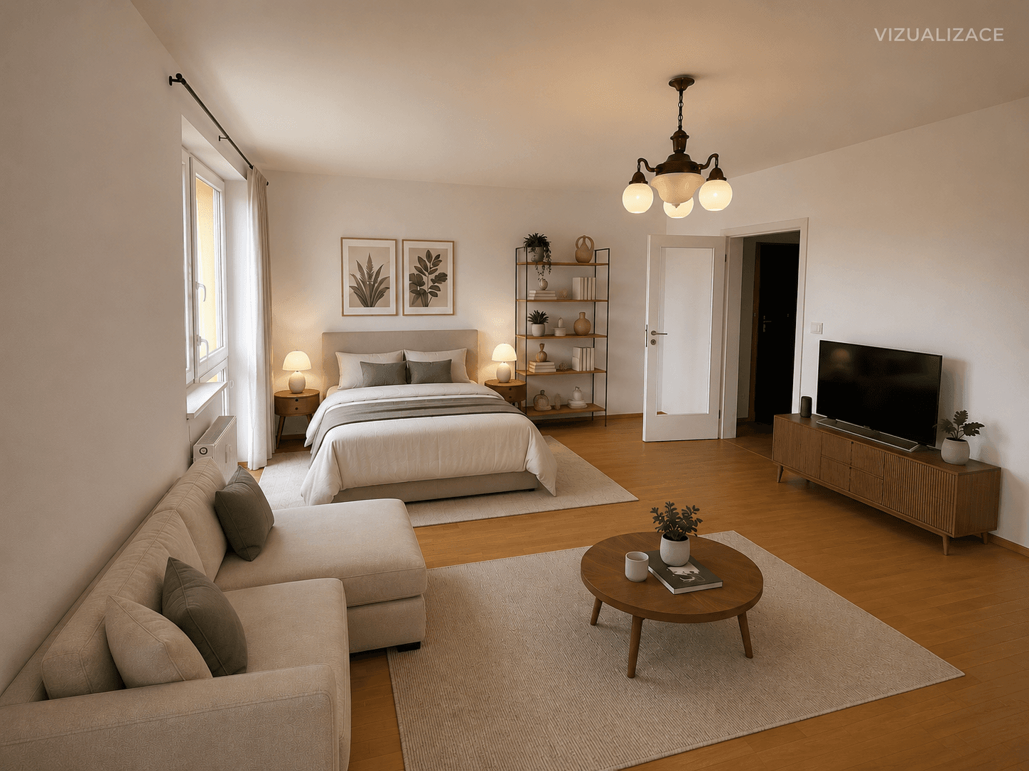 Studio flat to rent, 40 m², Vilová, Jirny, Středočeský Region Studio flat to rent, 40 m², Vilová, Jirny, Středočeský Region