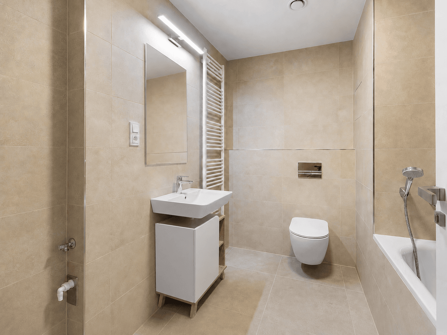 Studio flat to rent, 34 m², V Třešňovce, Prague, Prague Studio flat to rent, 34 m², V Třešňovce, Prague, Prague