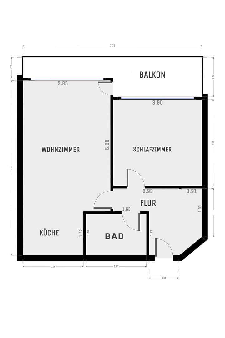 2 bedroom flat for sale, 60 m², Berlin, Berlin 2 bedroom flat for sale, 60 m², Berlin, Berlin