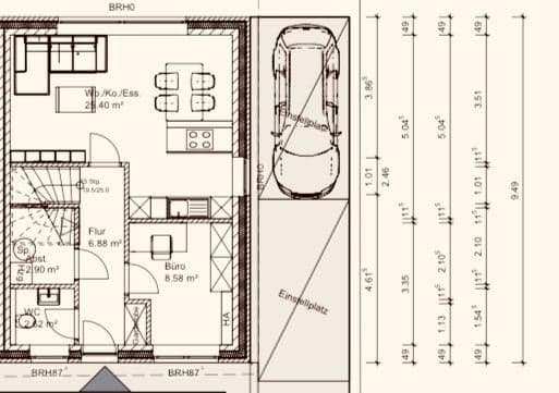 house to rent, 100 m², Am Mühlenkamp 81, Osnabrück, Lower Saxony house to rent, 100 m², Am Mühlenkamp 81, Osnabrück, Lower Saxony