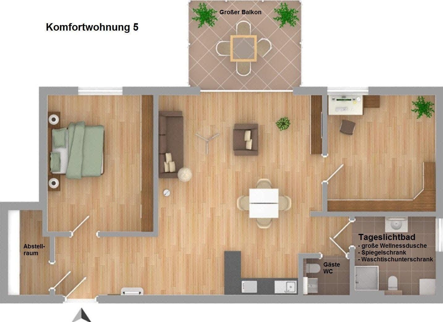 2 bedroom with open-plan kitchen flat to rent, 91 m², Freudenstadt, Baden-Württemberg 2 bedroom with open-plan kitchen flat to rent, 91 m², Freudenstadt, Baden-Württemberg