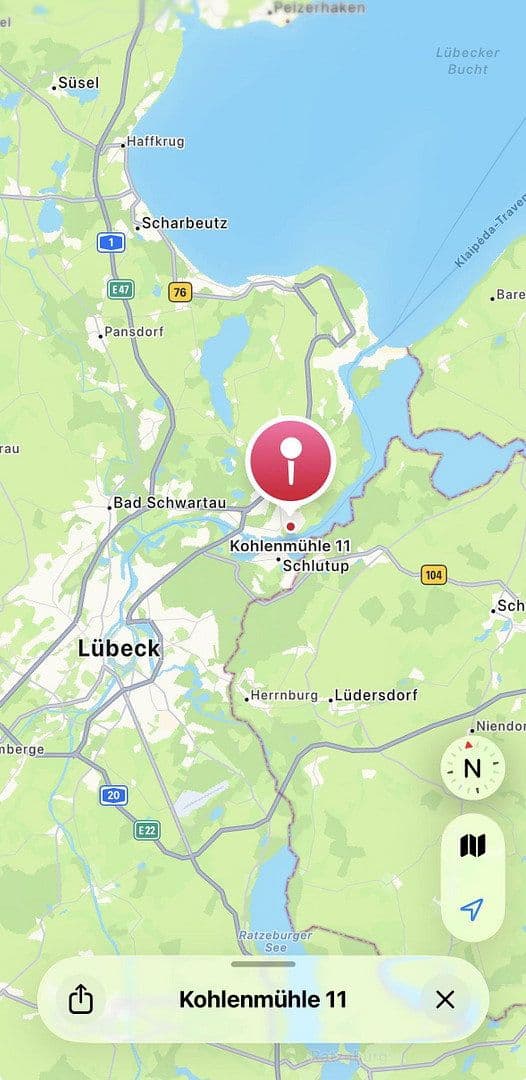 plot for sale, 1,330 m², Kohlenmühle 11, Lübeck-Kücknitz, Schleswig-Holstein plot for sale, 1,330 m², Kohlenmühle 11, Lübeck-Kücknitz, Schleswig-Holstein