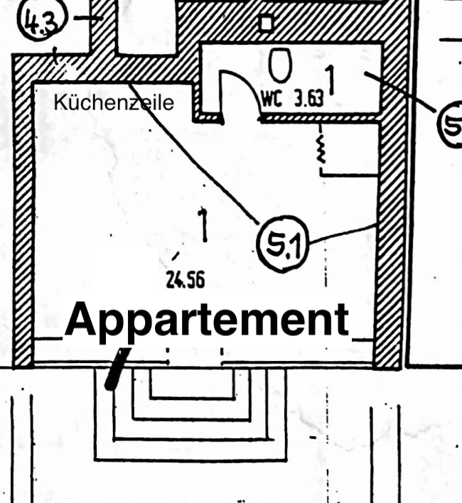 1 bedroom flat to rent, 29 m², Völklinger Straße 26, Völklingen, Saarland 1 bedroom flat to rent, 29 m², Völklinger Straße 26, Völklingen, Saarland