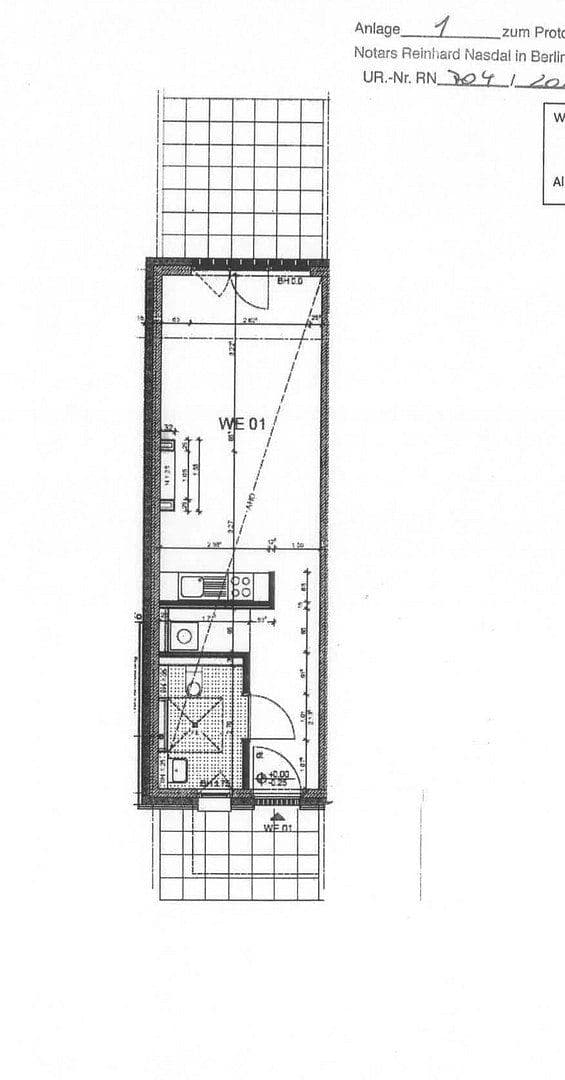 1 bedroom flat to rent, 47 m², Berlin, Berlin 1 bedroom flat to rent, 47 m², Berlin, Berlin