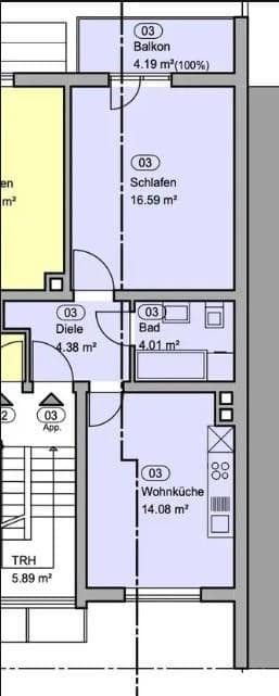 1 bedroom flat to rent, 41 m², Ludwigshafen am Rhein, Rhineland-Palatinate 1 bedroom flat to rent, 41 m², Ludwigshafen am Rhein, Rhineland-Palatinate