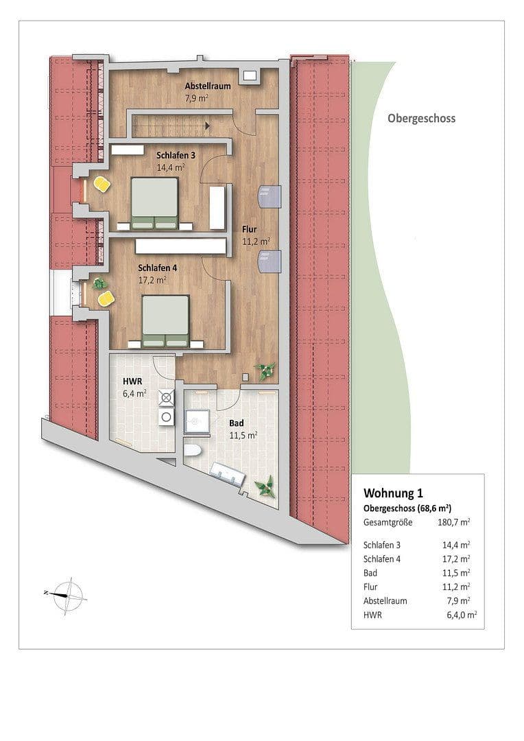 house to rent, 180 m², Gutshof 5, Erkerode, Lower Saxony house to rent, 180 m², Gutshof 5, Erkerode, Lower Saxony