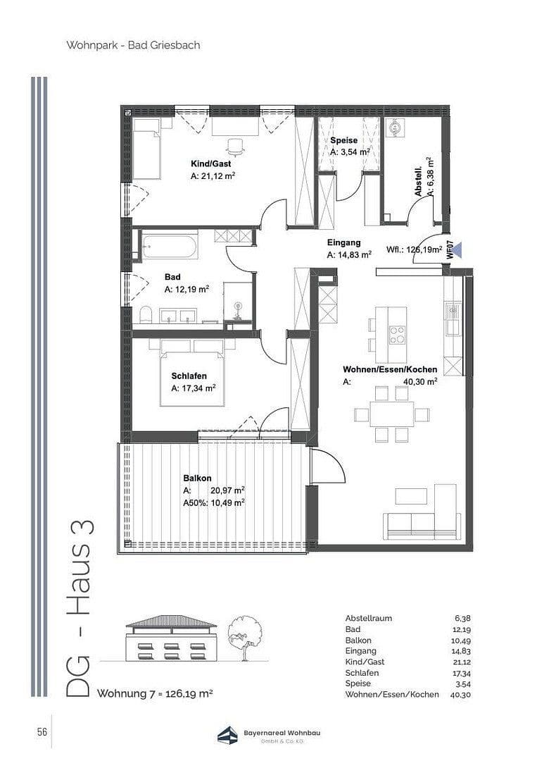 3 bedroom flat to rent, 127 m², Am Steinkart 5, Bad Griesbach i.Rottal, Bavaria 3 bedroom flat to rent, 127 m², Am Steinkart 5, Bad Griesbach i.Rottal, Bavaria