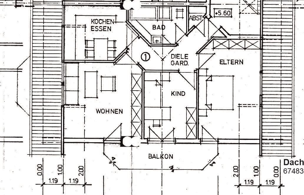 3 bedroom flat to rent, 73 m², Schloßstraße 25a, Edesheim, Rhineland-Palatinate 3 bedroom flat to rent, 73 m², Schloßstraße 25a, Edesheim, Rhineland-Palatinate